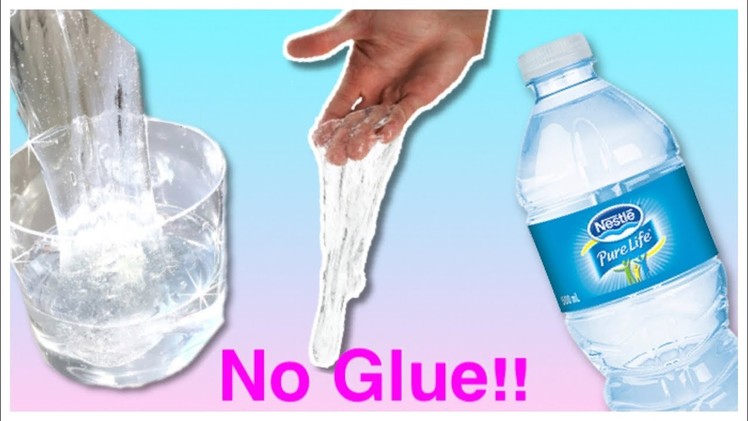 No Glue Water Slime!! ???? Testing No Glue Water Slime Recipes Part Two!!