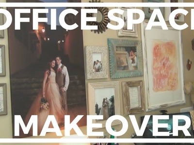Office Space Makeover ♥ My Small Space Office
