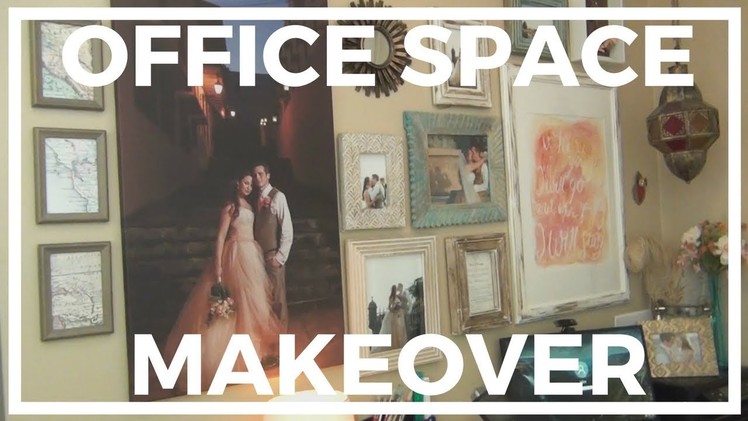 Office Space Makeover ♥ My Small Space Office
