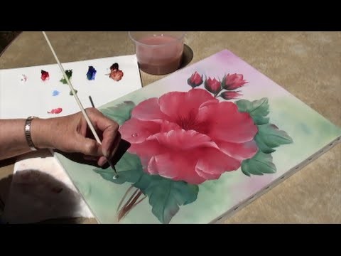 Painting With Yovette, How to paint a dew drop, Oil.