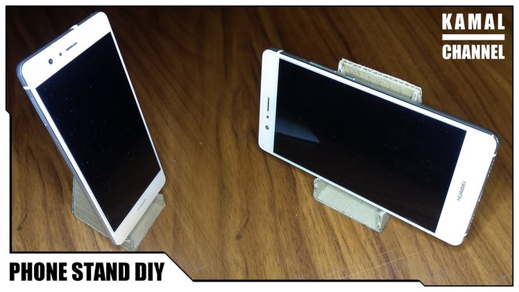 Phone Stand From Cardboard DIY