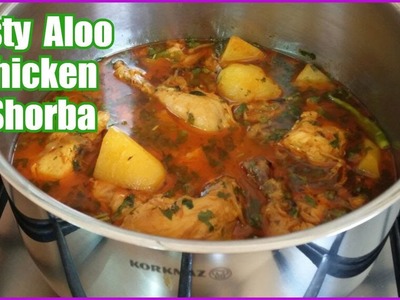 Potato Curry Recipe | homemade restaurant-style tasty ghost curry | Potato recipes | Aloo Shorba-