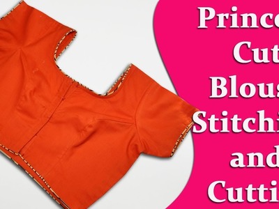 Princess cut Blouse cutting and stitching malayalam Part 2