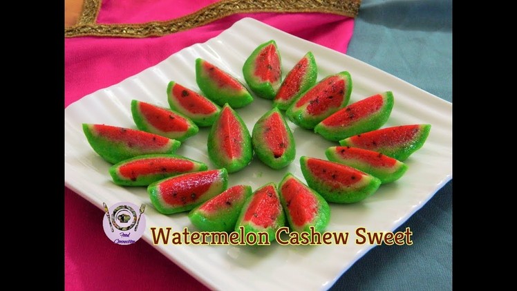 Secret Recipe Of Halwai | Watermelon Cashew Sweet | Kaju katli | Kaju Barfi | Cashew Fudge