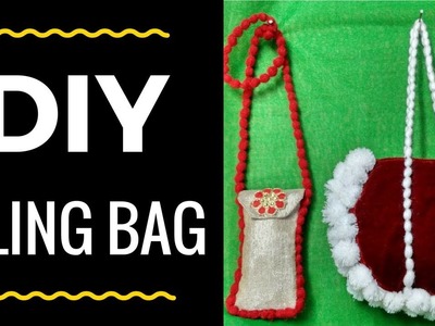 Sling bag making at home very easy