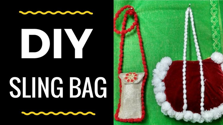 Sling bag making at home very easy