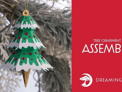 SVG File - Tree Ornament - Assembly Tutorial
