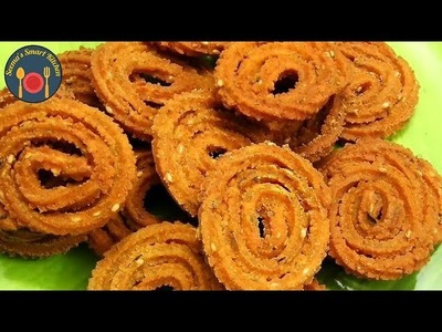 झटपट बनाये चावल के आटे की चकली - Instant Rice Flour Chakli - Diwali Recipe