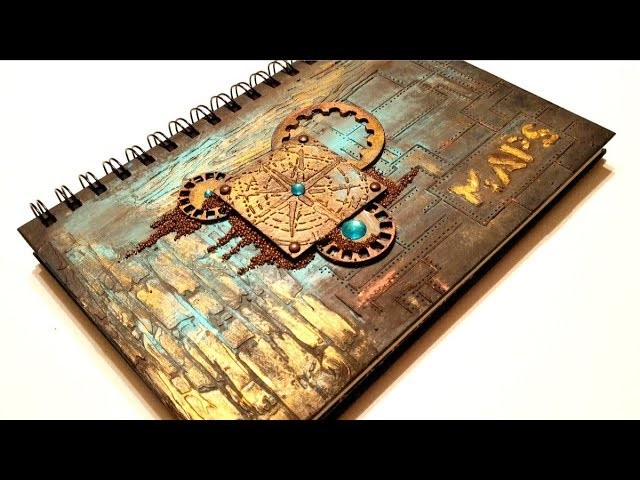 Travel Journal Cover Tutorial by Gabrielle Pollacco