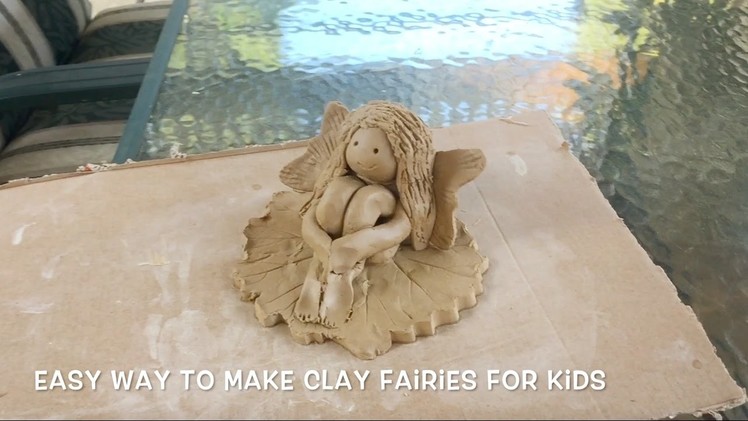 Tutorial: Easy Way to Make Clay Fairies for Kids and Beginners