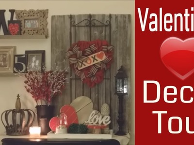 Valentines Day Home Decor Tour! & Winner Announced!