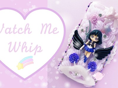 ♡Watch Me Decoden Whip♡ - Sailor Saturn Phone Case
