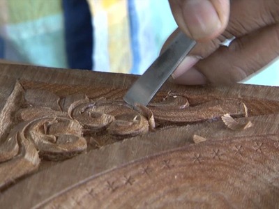 Wood Carving for Temples - Kasargod, Kerala