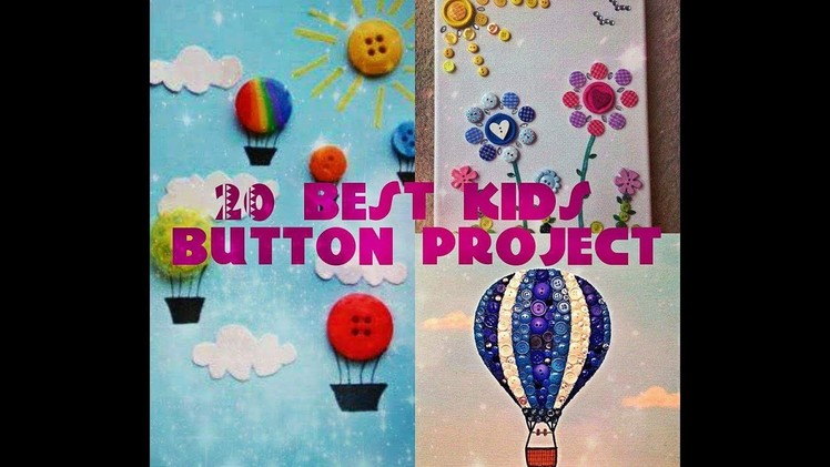 20 best button crafts ideas