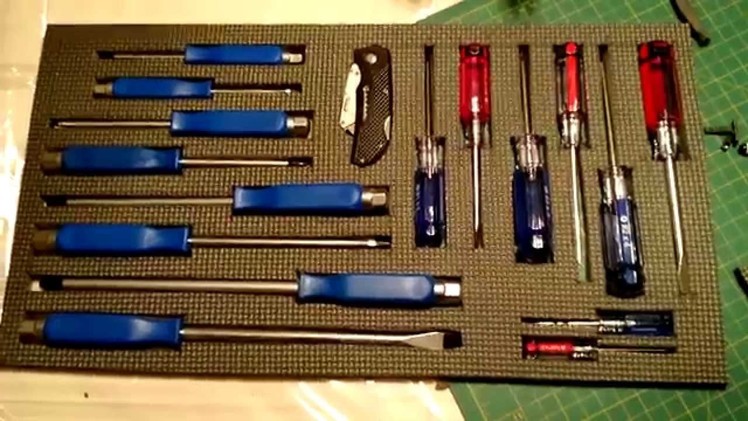 A Cheap and Easy way to Organize your tools in your toolbox!