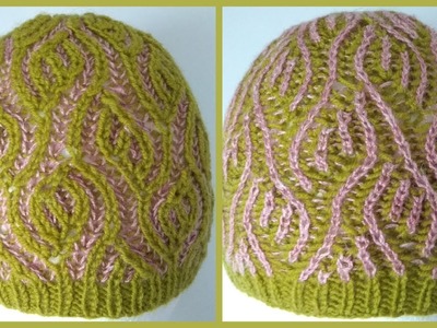 Brioche knitting *Spring hat* knitting patterns