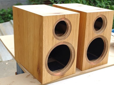 Build a Loudspeaker Box by a Router