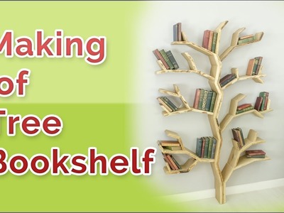 Building a tree bookshelf in easy way