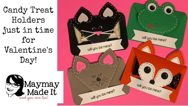 Cat, Fox, Mouse and Frog OH MY!  Valentine Treat Holder Tutorial