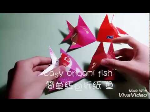 简单红包折纸鱼CNY Tutorial Easy Origami Fish