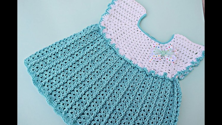 Crochet girl dress
