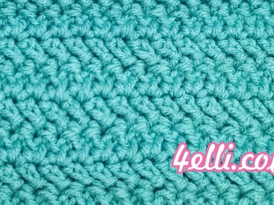 Crochet Herringbone Double Crochet Stitch (EN)