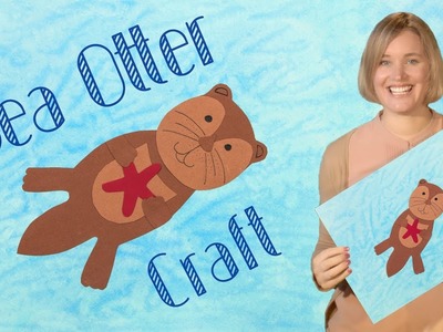 DIY Painting with Soap | A Sea Otter Craft for Kids | Fun Art Project