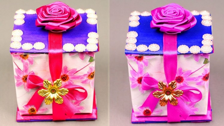 DIY Paper crafts - Surprise gift box ideas - Gift box ideas craft - Small handmade gift box