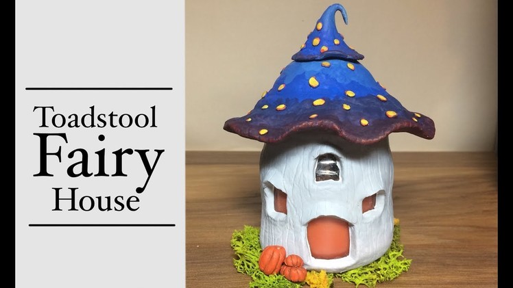 DIY Polymer Clay Fairy House Lantern.Jar. Candle Mushroom House Tutorial Craft Idea