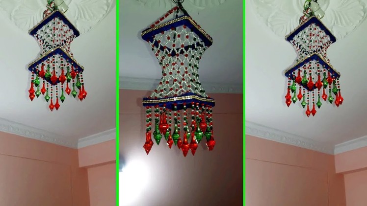 DIY Room Decor | How To Make Jhumar (Chandelier) | Wall Hanging Jhumar | Home Decorating Ideas