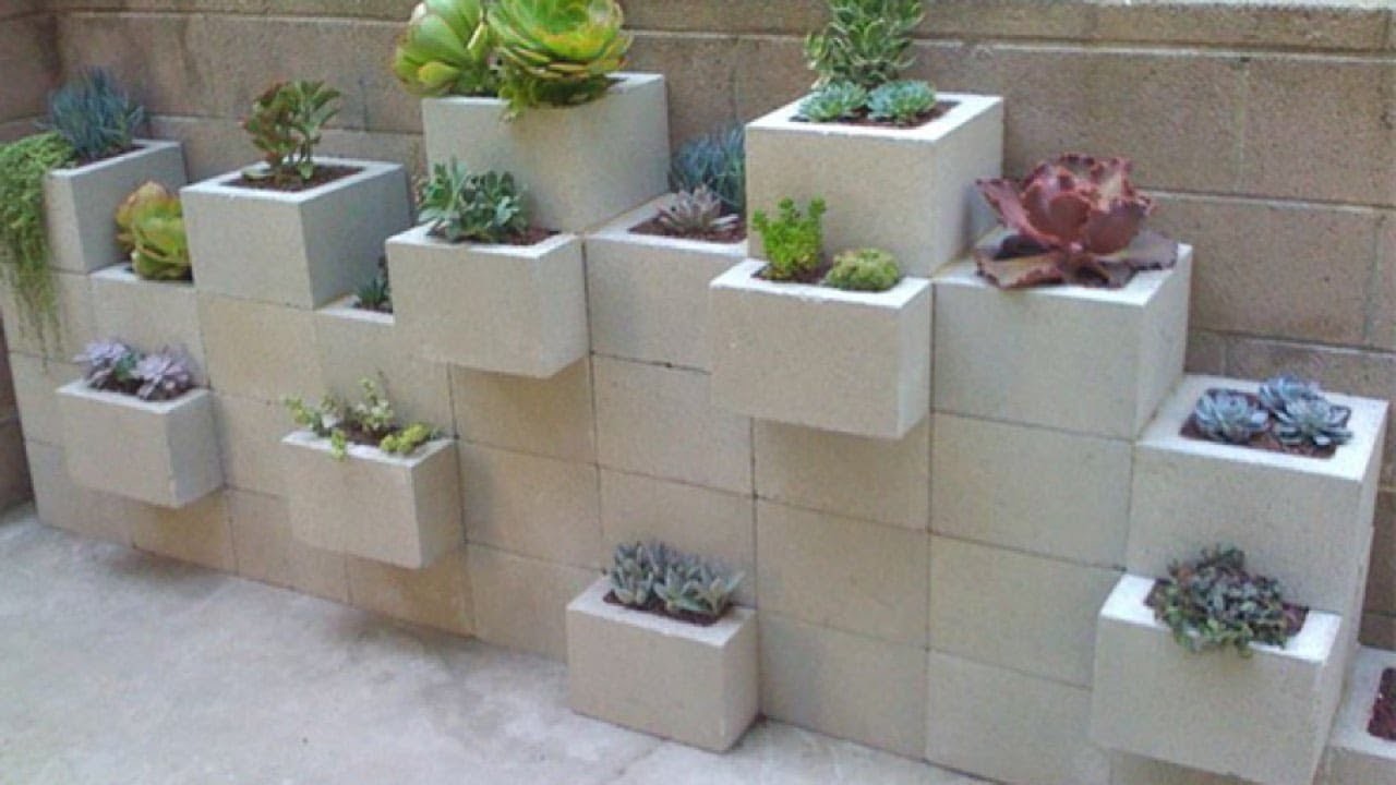 Do Not Toss Away Your Old Cement Blocks. This is What You Can Do With