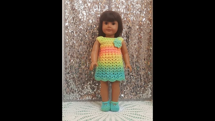 Easy Crochet American Girl Dress Tutorial