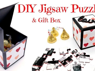 Easy DIY Jigsaw Puzzle & Gift Box | Valentine's Series 2018