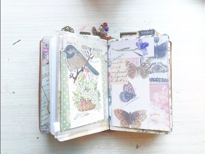 Fall Travelers Notebook Pocket Setup. Chic Sparrow