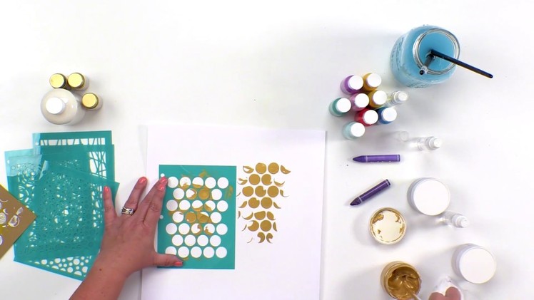 Glaze, Glitter and Art Crayons with Vicki Boutin