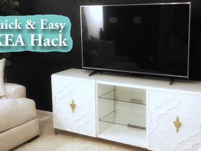 How To Customize Your IKEA TV Console Doors