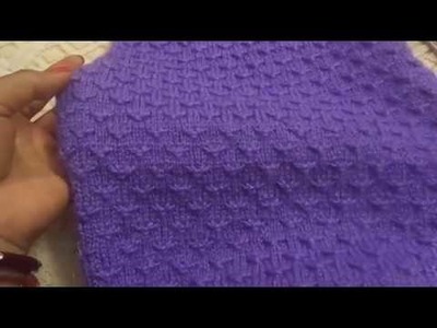 How to Knit Baby Sweater (1 - 2 year baby ) - PART 2