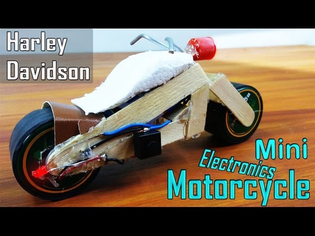 How to Make a Mini Electric Motorcycle(Harley Davidson)