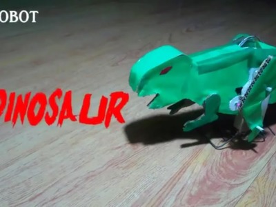 How to make a walking robot dinosaur