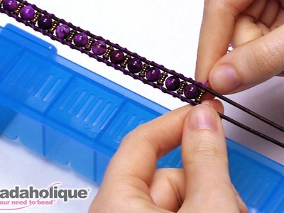 How to Space Out Round Beads with Toho Demi Rounds on the Wrapit Loom