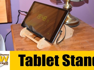 I make this Tablet Stand - Off the Cuff - Wacky Wood Works.