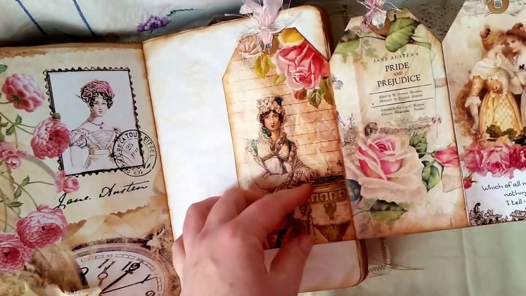 Jane Austen Vintage Journal
