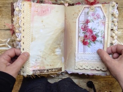 Junk journal for Craftyirina (swap)"My sweet Rose"