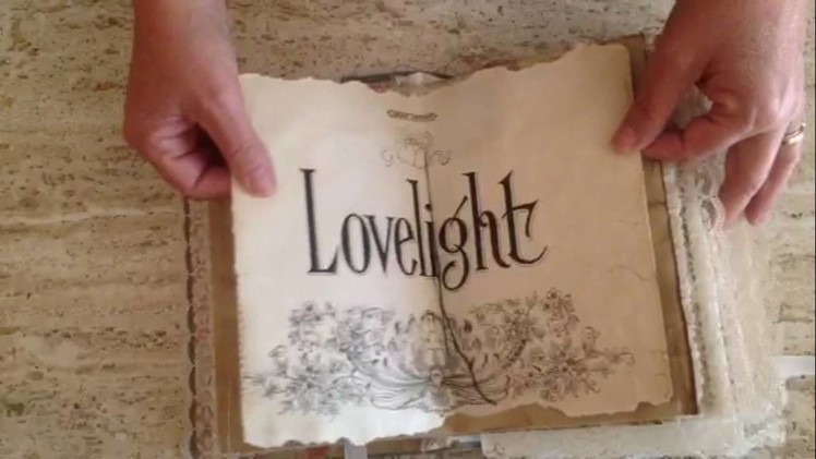 Lovelight, A Lavish Vintage Junk Journal by Tender Arts Studio