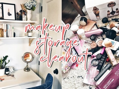 Makeup Storage Clearout Pt. 2 | VLOGMAS DAY 9  | Antonnette