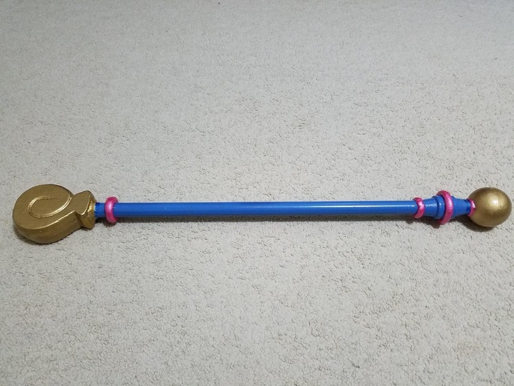 Making.Crafting Dark Magician Girl's Staff from PVC and Foam!