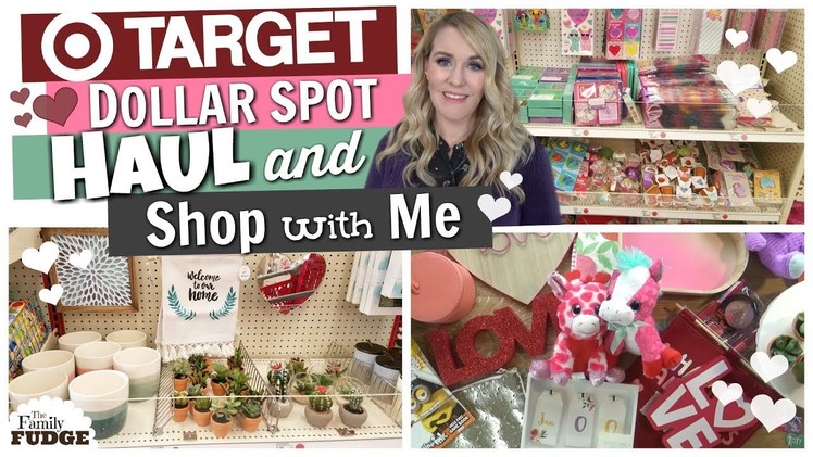 NEW Target Dollar Spot HAUL + SHOP with ME ♡ Valentine's Day 2018