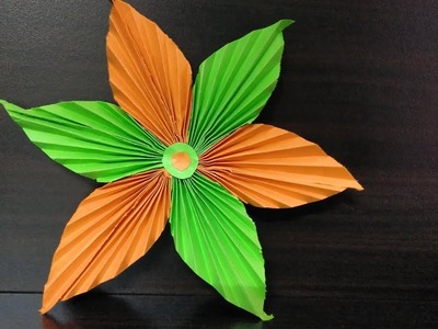 Origami Easy Flower Making with Paper | DIY crafts with Paper | Paper Craft Flowers|BinduCraftsWorld