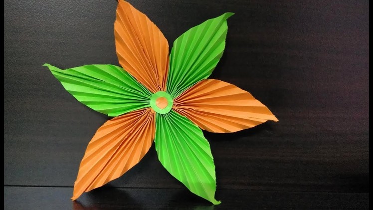 Origami Easy Flower Making with Paper | DIY crafts with Paper | Paper Craft Flowers|BinduCraftsWorld