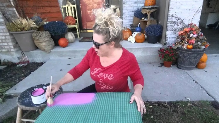 Painting fabric with FAB